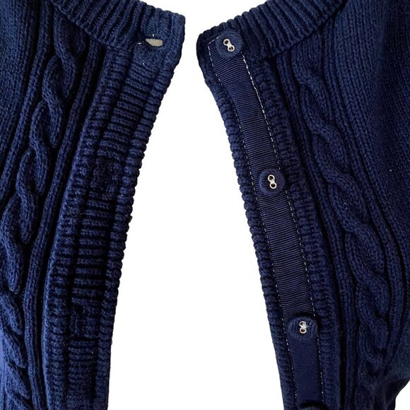 American Eagle Outfitters | Knitted Button Down Cardigan | Blue | Size: Medium - Picture 3 of 8